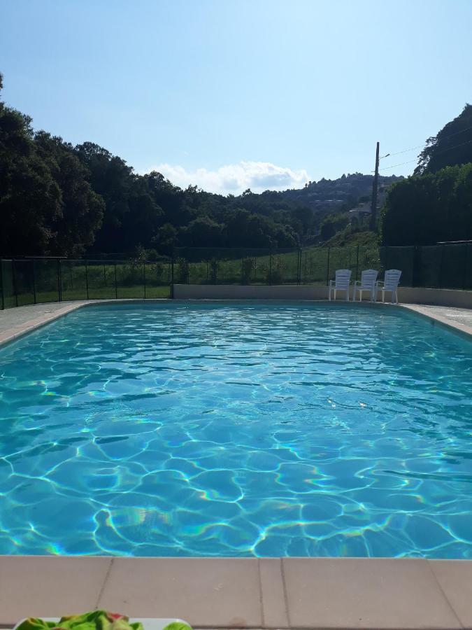 Bed and Breakfast Dans UN JARDIN BB et JACUZZI Mandelieu Exterior foto